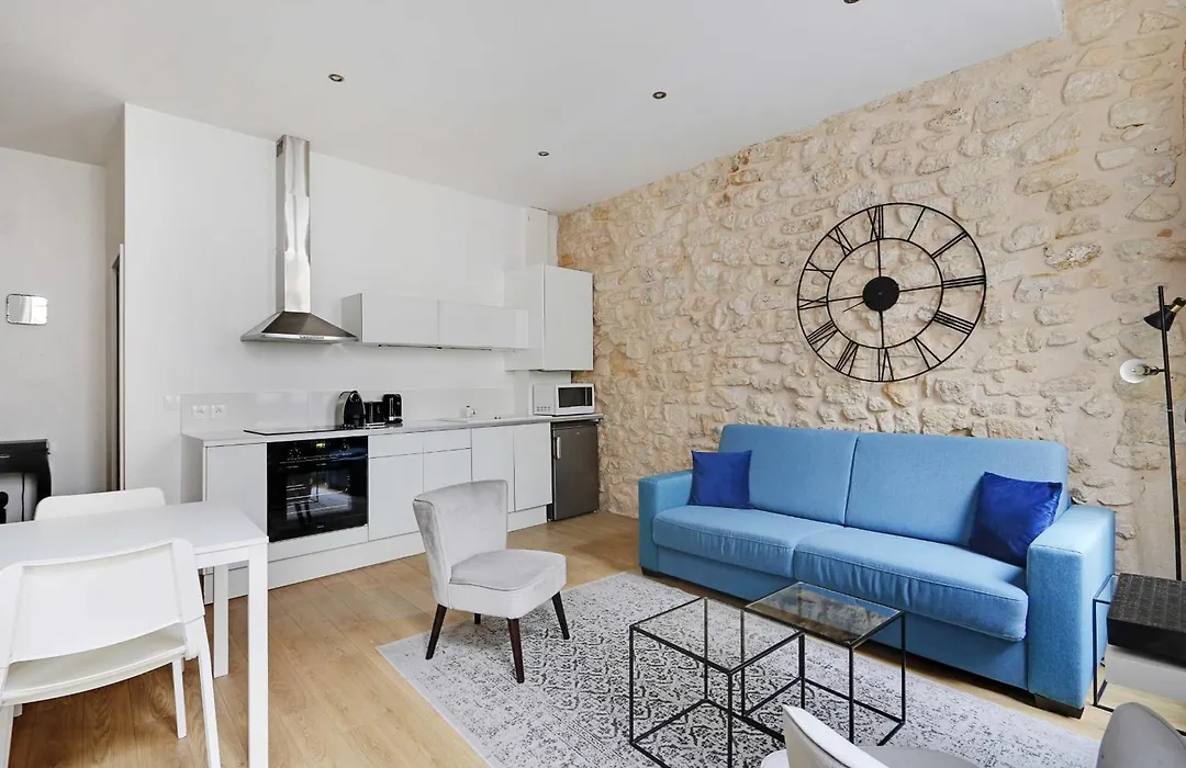 Appart Confortable -1Br 4P- Quartier Beaubourg-1